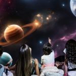 Simulador de cielo en planetario portátil en Murcia, una experiencia única de astronomía para centros escolares y eventos culturales.